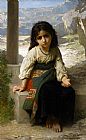 William Bouguereau The Little Beggar painting